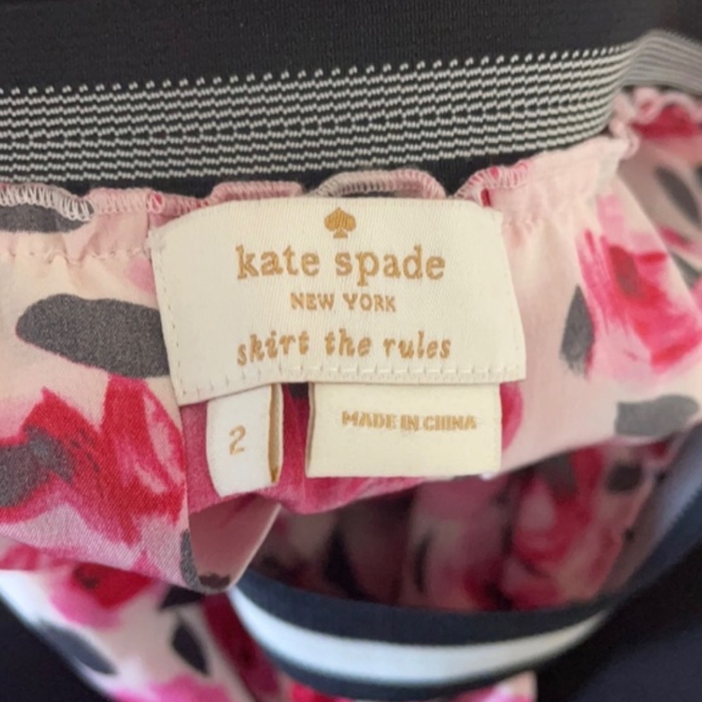 Kate Spade Mini Roses Skirt - Picture 5 of 7